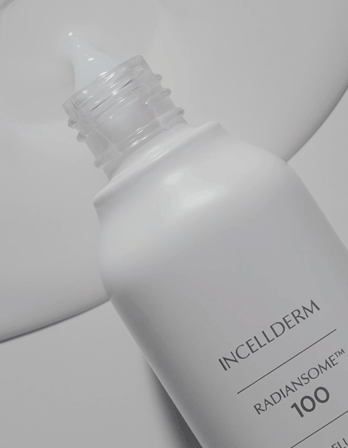 Riman Skincare Radiansome Serum Toner Radiansome100 Microfluidizer Toner